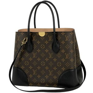Louis Vuitton Flandrin Shoulder Bag Monogram Brown Noir Black